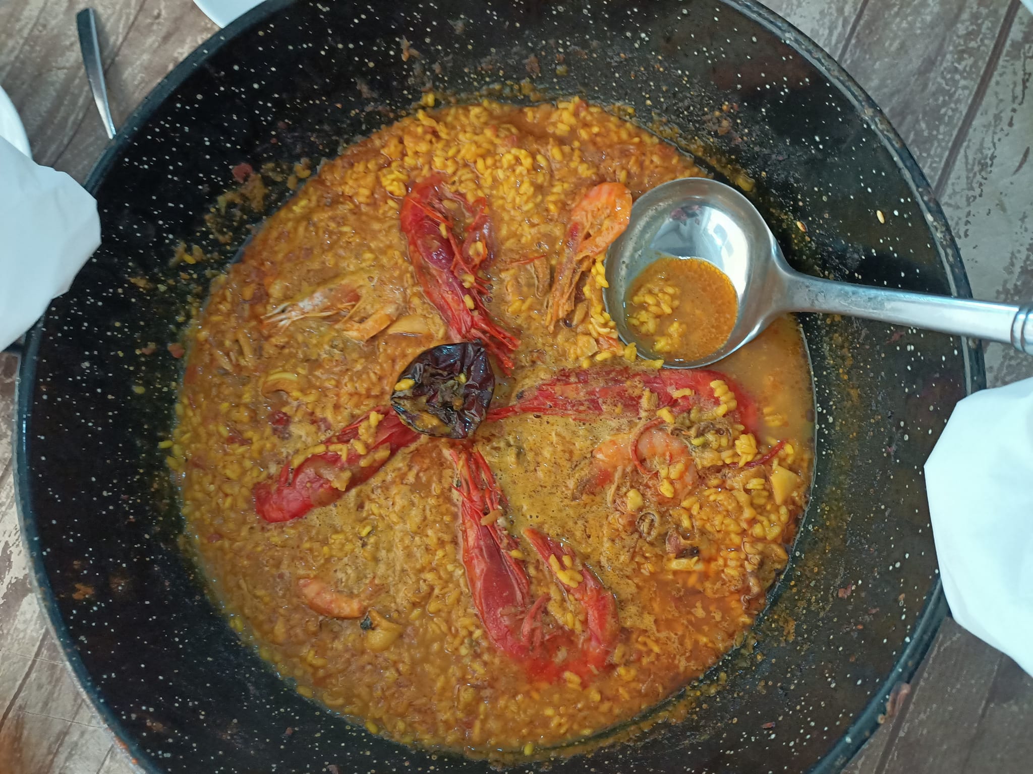 arroz meloso gamba